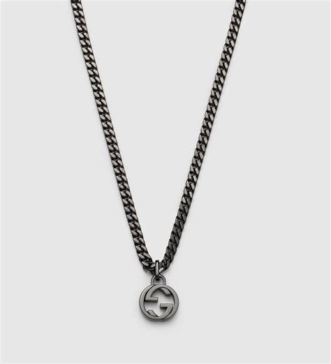 gucci necklace australia|gucci silver and onyx necklace.